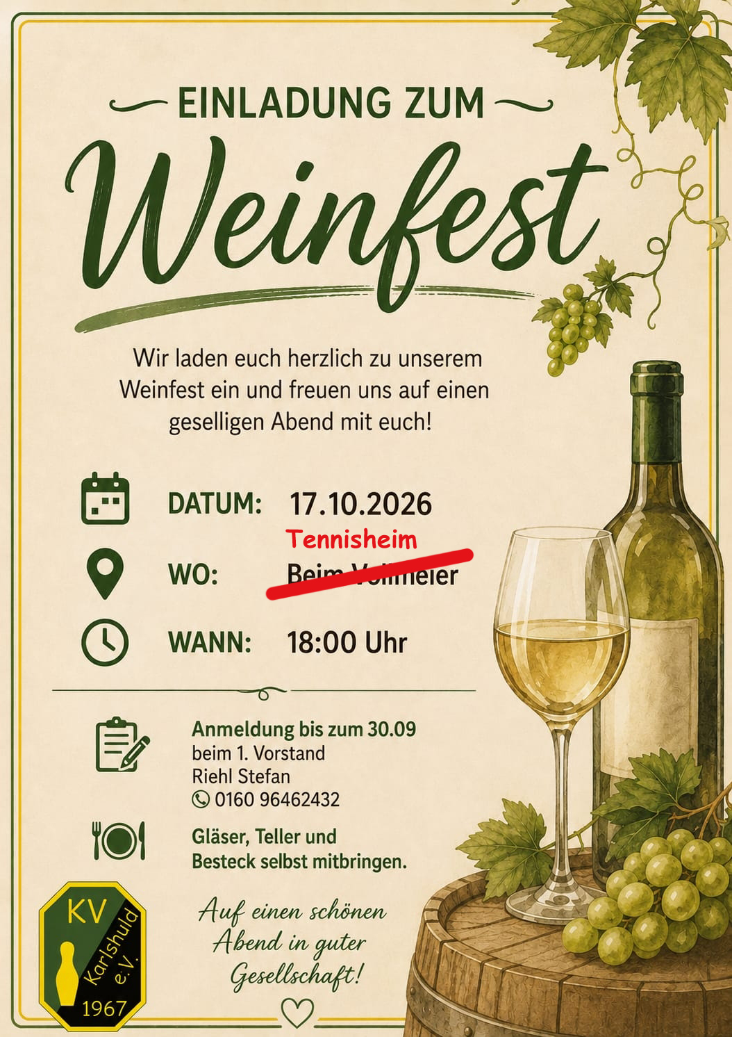2026 Weinfest